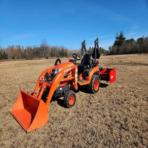 Nouveau tracteur Kubota BX1880 4x4, mini équipement agricole, moteur diesel puissant, machine agricole de haute précision - Product Image 2