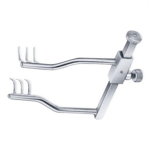 Rétracteur auto-agrippant Logan 3x3 à pointes acérées, instrument chirurgical en acier inoxydable de qualité médicale, rétracteur tissulaire auto-agrippant - Product Image 4