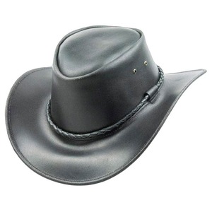 Sombreros de Vaquero para Hombre, 100% Cuero Genuino, Estilo Occidental, Venta al Por Mayor - Product Image 4