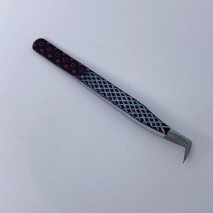 Pinzas para Pestañas Curvas Personalizadas de Fibra de Acero Inoxidable de Marca Privada Premium 2026, Pinzas para Cejas y Pestañas Postizas en Venta - Product Image 4