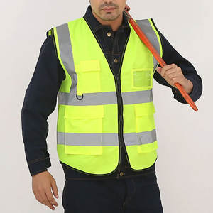 Chaleco de seguridad reflectante de alta visibilidad, chaleco ejecutivo, chaleco de trabajo, chaleco indispensable, ropa cómoda - Product Image 2