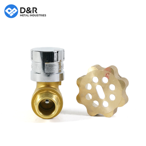 <span class=keywords><strong>Vanne</strong></span> à boisseau sphérique droite en laiton D&R D&R Factory Direct Sales, best-seller (DN15 1/2\") avec verrouillage - FPM 245g - Product Image 4