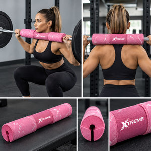 Almohadillas de espuma elástica gruesa para barra de levantamiento de pesas, para sentadillas, equipo deportivo de fitness, almohadilla para barra. - Product Image 5
