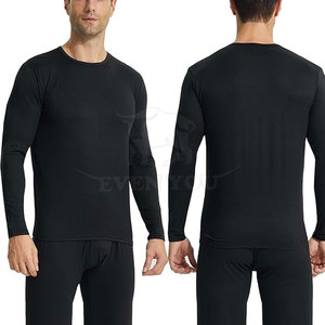 Camiseta Térmica Premium para Hombre 100% Algodón - Ecológica, Transpirable, Capa Base Cálida, Costuras Duraderas para Protección en Climas Fríos - Product Image 2