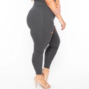 High Waisted Leggings for Women Buttery Soft Stretchy <b>Tummy</b> <b>Control</b> Workout Yoga Running Pants One&Plus Size - Product Image 4