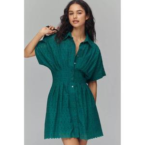 Vestido Mini Elegante de Verano para Mujer, Nuevo Diseño, Ajustado, Sexy, al por Mayor, con Mangas Abullonadas - Product Image 1