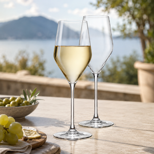 Handmade Borosilicate 430ml <b>Wine</b> Glasses Lead-Free Clear Stemmed Red White <b>Wine</b> <b>Goblet</b> Reusable Bulk Wholesale - Product Image 5