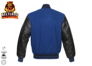 Veste universitaire personnalisée pour homme, qualité supérieure, manches en laine et cuir, personnalisez avec votre propre logo et marque - Product Image 2