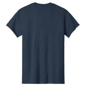 Camisetas de Hombre Estilo Urbano, 100% Algodón Jersey, Opción de Logotipo Personalizado, Cuello Redondo, Secado Rápido, Transpirables, Corte Regular, Color Azul Marino - Product Image 2