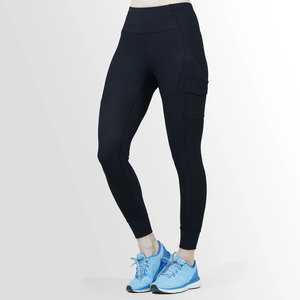 Leggings de sport plissés sexy pour femme, taille haute, sans couture, effet push-up, pour fitness et entraînement, en tricot - Product Image 3