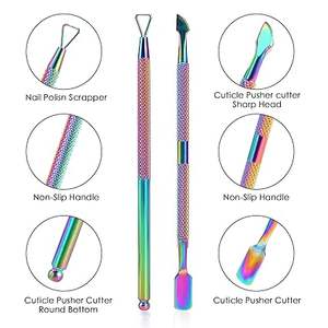 Herramienta Profesional para Remover Esmalte de Uñas y Cutículas, Limpiador de Uñas, Removedor de Piel Muerta, Cortaúñas - Product Image 2