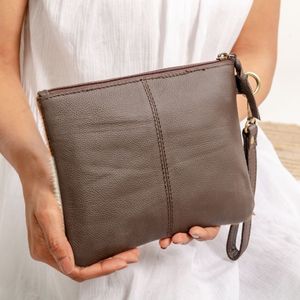 Custom Women's Cowhide Cow Hide Leather Wallet With Creative Floral Hand Tooled Design <b>Mini</b> Fashion <b>Pouch</b> Bag Daily Use - Product Image 6