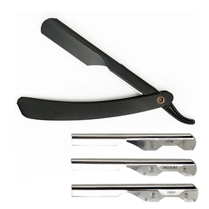 Wholesale Barber Supplies Professional Stainless Steel Wooden Handle Straight Barber <b>Razor</b> Barber Shaving Straight <b>Razor</b> - Product Image 5