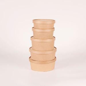 <b>Paper</b> Cup Salad <b>Bowl</b> Kraft <b>Paper</b> <b>Bowl</b> - Product Image 2