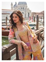 Ensemble Salwar Kameez 3 pièces en soie Georgette véritable de qualité supérieure, imprimé floral fantaisie, réversible, pour l'hiver