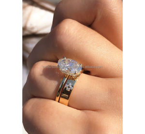 Joyería de lujo de diamantes de oro de 18 quilates | Anillos, collares y pendientes de oro fino personalizados | Diamantes naturales certificados - Product Image 3