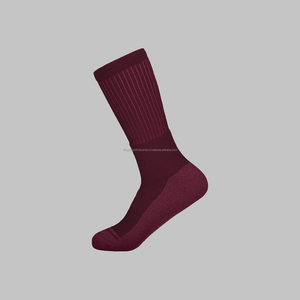 OEM Vente en gros à bas quantité minimale de commande OEM Logo personnalisé Chaussettes Crew pour hommes Course à pied Sport Cycle Athlétique Tennis Baseball Chaussettes avec logo - Product Image 5