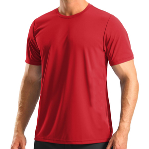 Short Sleeve <b>Men</b> T Shirt High Quality Ringer Customized Product Blank O-neck <b>Stretch</b> Fabric T-shirt For <b>Men's</b> - Product Image 3