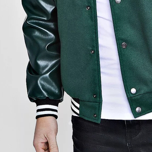 New Private Label Varisty Jacket for Men and Custom Logo Quick Dry Oversize High Quality Versity Leatherman Jackets - Product Image 5