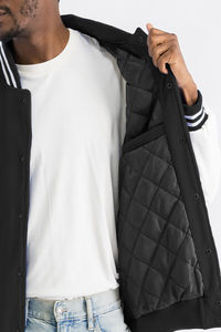 Stylish Fashionable <b>Men</b> Raglan Long Sleeve Casual Varsity <b>Jacket</b> High Quality Cotton Bomber Baseball Plus Size <b>Men's</b> - Product Image 6