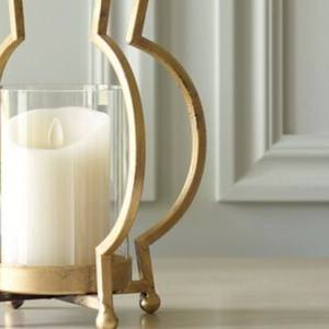 Candelabro de Metal Dorado Moderno Estilo Marroquí, Portavelas de Cristal, Centro de Mesa de Lujo para Bodas y Fiestas, Adorno para el Hogar - Product Image 6