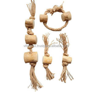 ของเล่นไม้กาแฟสำหรับสัตว์เลี้ยงของเล่นธรรมชาติที่ปลอดภัย - Product Image 1
