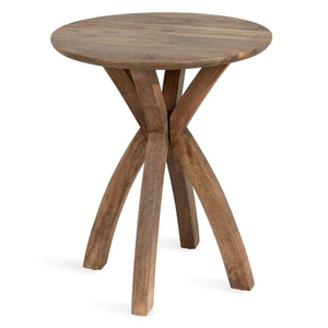 Mesa de centro de madera de mango con base hecha a mano para decoración del hogar, muebles decorativos, mesa auxiliar personalizada en oferta - Product Image 6