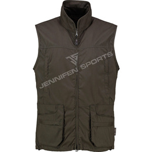 Outdoor Hunting Vest With 100% Cotton Canvas And Windproof Fabric For All Seasons Multi Pocket Hunting Vest For Hunters - Product Image 1