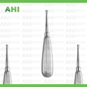 Élévateur de racine Lindo Levian 4x8 Classe I Instrument dentaire manuel AHI-6111 Acier inoxydable Qualité supérieure Fabriqué au Pakistan - Product Image 5