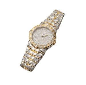 Reloj de Lujo para Hombre, con Diamantes, en Acero Inoxidable de Dos Tonos, Mecánico, con Cristal de Zafiro, Resistente al Agua, Ideal para Regalo Empresarial - Product Image 1