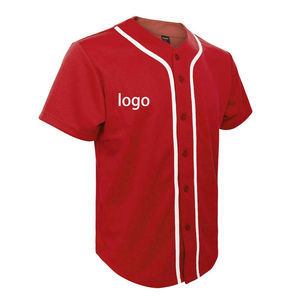 Maillot d'entraînement de baseball personnalisé en polyester respirant, uniforme d'équipe, fabricant OEM en gros - Product Image 1