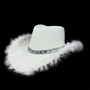 Chapeau de cowboy Western Travel, style export américain, 100 % polyester, décontracté et tendance pour l'été, avec une coupe moderne et un look professionnel. - Product Image 1
