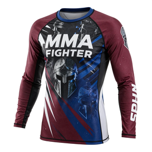 Rashguard de MMA de Alta Calidad, Sublimado, en Poliéster y Spandex, para Deportes de Contacto - Product Image 3