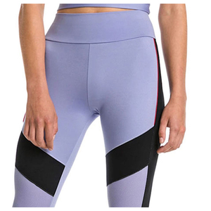 Leggings de Yoga para Mujer, de Cintura Alta, Ajustados, de Spandex/Nylon Sólido, con Impresión Personalizada por Sublimación, de Alta Calidad - Product Image 4