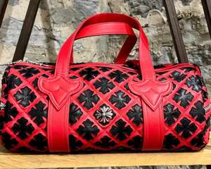 Bolsa de Viaje de Lujo Grande de Cuero Genuino, Bolsa de Fin de Semana con Ruedas, Impermeable, Deportiva, de Lona Encerada, con Logotipo Personalizado - Product Image 1