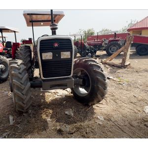 Tractor de alta resistencia Massey Ferguson MF 375 4WD 75 HP con gancho de remolque para exportación - Product Image 2