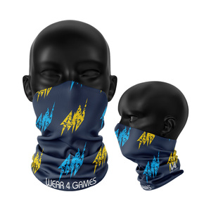 Pañuelo Multiusos Ajustable con Logotipo Personalizado Bordado a Mano, para 4 Juegos, Calentador de Cuello, Pasamontañas Unisex, 100% Poliéster de Alta Calidad - Product Image 1