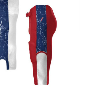 Ensemble de maillot et pantalon de football américain personnalisé à haute élasticité, anti-bactérien, séchage rapide, imprimé, pour entraînement et match - Product Image 6