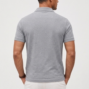 Polo cómodo para hombre, confeccionado con tela de primera calidad que ofrece flexibilidad, durabilidad y un estilo atemporal para actividades deportivas. - Product Image 2