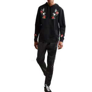Sudadera con Capucha Bordada de Alta Calidad al por Mayor, Sudadera con Capucha Bordada de Alta Calidad para Hombre, Sudadera con Capucha Bordada Personalizada de Algodón Mezclado para Hombre - Product Image 6
