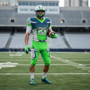 Team Wear Custom Sublimation Design American Football Uniform Set Breathable Athletic Jersey Pants Adult Training Uniforms Kit - Product Image 3