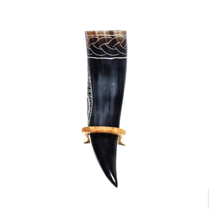 Soporte para Bebidas de Cuerno de Búfalo Hecho a Mano de Alta Calidad, Moderno, Pulido, Ecológico, para Bares y Hoteles de Lujo - Product Image 4