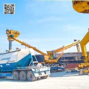 Les machines mobiles de déchargement de ciment sont montées sur semi-remorques, avec une capacité de 50 à 500 tonnes/heure et un système de filtration des poussières. - Product Image 3