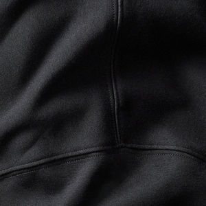 Pull molletonné oversize à col montant en polyester et coton, léger et respirant, pour l'hiver, style streetwear décontracté, avec impression de logo personnalisée - Product Image 6