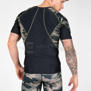 Rashguard pour homme à manches longues, nouveau design, en vente en ligne, service OEM, vêtements de fitness pour homme. - Product Image 2