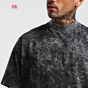 T-shirt homme vintage surdimensionné délavé à l'acide – Meilleur fabricant et fournisseur de t-shirts streetwear délavés à l'acide pour hommes en vente - Product Image 4