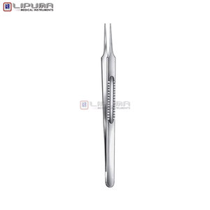 Pinces à micro-suture manuelles Lazar en acier inoxydable, instrument de microchirurgie de sécurité standard, instruments chirurgicaux de base en gros - Product Image 3