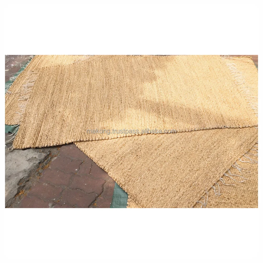 Wholesale Charming Woven Round Natural Seagrass Placemats Household Large Placemat Table Mat From Vietnam