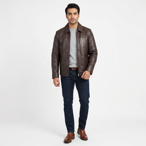 Hot Selling <b>Men</b> Clothing Genuine Leather <b>Jacket</b> New Fashion <b>Men</b> Leather <b>Jacket</b> Leather Motorcycle <b>jacket</b> for <b>men</b> - Product Image 1
