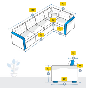 New Top Plain Dyed Solid Modern Minimalist UV-Resistant Coating L Shape Couch Custom Covers Design 2 <b>Sofa</b> Slipcovers - Product Image 4